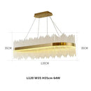 GobekUsa Crystal Chandelier Pendant Light Modern Luxury Dining Room Bedroom Lamp
