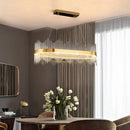 GobekUsa Crystal Chandelier Pendant Light Modern Luxury Dining Room Bedroom Lamp