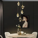 GobekUsa Crystal Chandelier Pendant Lights for Elegant Home Decor