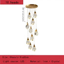 GobekUsa Crystal Chandelier Pendant Lights for Elegant Home Decor