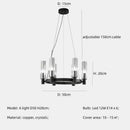 GobekUsa Crystal Chandelier Pendant Lights - Luxury LED Lighting for Living Room