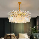 GobekUsa Crystal Chandelier Pendant Lights, Modern Luxury Ceiling Lamp for Home Decoration