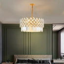 GobekUsa Crystal Chandelier Pendant Lights, Modern Luxury Ceiling Lamp for Home Decoration