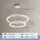 GobekUsa Crystal Chandelier Ring - Elegant Light Luxury for Living Room, Dining Room & Bedroom