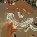 GobekUsa Crystal Chandelier Ring Lamp for Various Spaces