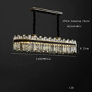 GobekUsa Crystal Chandelier Round Light Fixture for Luxury Living Room Décor