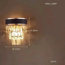 GobekUsa Crystal Chandelier Round Light Fixture for Luxury Living Room Décor