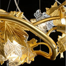 GobekUsa Crystal Chandelier Rustic Pendant Lighting Modern French Country Decor
