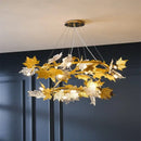 GobekUsa Crystal Chandelier Rustic Pendant Lighting Modern French Country Decor