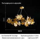 GobekUsa Crystal Chandelier Rustic Pendant Lighting Modern French Country Decor