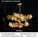 GobekUsa Crystal Chandelier Rustic Pendant Lighting Modern French Country Decor
