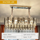GobekUsa Crystal Chandelier: Post Modern Luxury Living Room Light