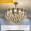 GobekUsa Crystal Chandelier: Post Modern Luxury Living Room Light