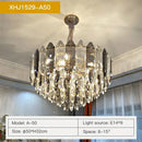 GobekUsa Crystal Chandelier: Post Modern Luxury Living Room Light