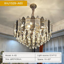 GobekUsa Crystal Chandelier: Post Modern Luxury Living Room Light