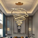 GobekUsa Crystal Chandelier Stair Pendant Lamp Living Room Lighting