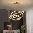 GobekUsa Crystal Chandelier Stair Pendant Lamp Living Room Lighting