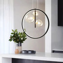 GobekUsa Crystal Chandelier Stair Pendant Lamp Living Room Interior Lighting