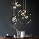 GobekUsa Crystal Chandelier Stair Pendant Lamp Living Room Interior Lighting