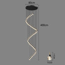 GobekUsa Crystal Chandelier Stair Pendant Lamp Living Room Interior Lighting