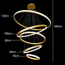 GobekUsa Crystal Chandelier Stair Pendant Lamp Living Room Pendant Lights Interior Lighting