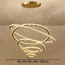 GobekUsa Crystal Chandelier Stair Pendant Lamp Living Room Pendant Lights Interior Lighting