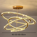 GobekUsa Crystal Chandelier Stair Pendant Lamp Living Room Pendant Lights Interior Lighting