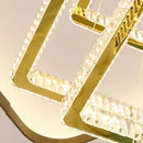 GobekUsa Crystal Chandelier Stair Pendant Lamp Living Room Pendant Lights Interior Lighting