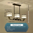 GobekUsa Crystal Chandelier Villa Living Room Lighting