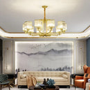 GobekUsa Crystal Chandelier Villa Living Room Lighting