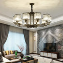 GobekUsa Crystal Chandelier Villa Living Room Lighting