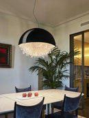 GobekUsa Crystal Chandelier: Nordic Luxury Lighting for Living Room, Bedroom, and Dining Area