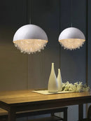 GobekUsa Crystal Chandelier: Nordic Luxury Lighting for Living Room, Bedroom, and Dining Area