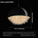 GobekUsa Crystal Chandelier: Nordic Luxury Lighting for Living Room, Bedroom, and Dining Area