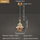 GobekUsa Crystal Chandelier with LED Light for Modern Kitchen Decor