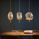 GobekUsa Crystal Chandelier with LED Light for Modern Kitchen Decor