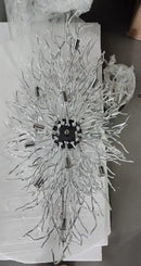 GobekUsa Crystal Chandelier with Raindrop Crystals