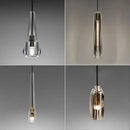 GobekUsa Crystal Copper Chandelier: Elegant American Design for Living Room, Bedroom, and Study
