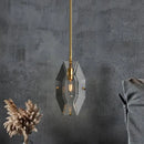 GobekUsa Crystal Copper Chandelier: Elegant American Design for Living Room, Bedroom, and Study