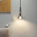 GobekUsa Crystal Copper Chandelier: Elegant American Design for Living Room, Bedroom, and Study