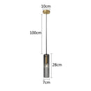 GobekUsa Crystal Copper Chandelier: Elegant American Design for Living Room, Bedroom, and Study