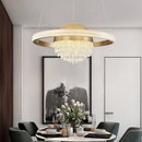 GobekUsa Crystal Copper Pendant Lights: Elegant Nordic Design for Luxury Dining and Bedroom Décor