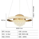 GobekUsa Crystal Copper Pendant Lights: Elegant Nordic Design for Luxury Dining and Bedroom Décor