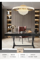 GobekUsa Crystal Copper Pendant Lights: Elegant Nordic Design for Luxury Dining and Bedroom Décor
