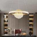 GobekUsa Crystal Copper Pendant Lights: Elegant Nordic Design for Luxury Dining and Bedroom Décor