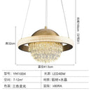 GobekUsa Crystal Copper Pendant Lights: Elegant Nordic Design for Luxury Dining and Bedroom Décor