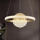 GobekUsa Crystal Copper Pendant Lights: Elegant Nordic Design for Luxury Dining and Bedroom Décor