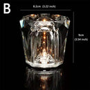 GobekUsa Crystal Diamond Night Light | Rechargeable LED Table Lamp