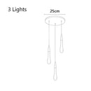 GobekUsa Crystal Drop Chandelier: Elegant Lighting for Home Decor, Living Room, Dining Room, Lobby