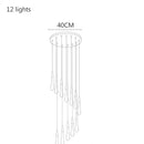GobekUsa Crystal Drop Chandelier: Elegant Lighting for Home Decor, Living Room, Dining Room, Lobby